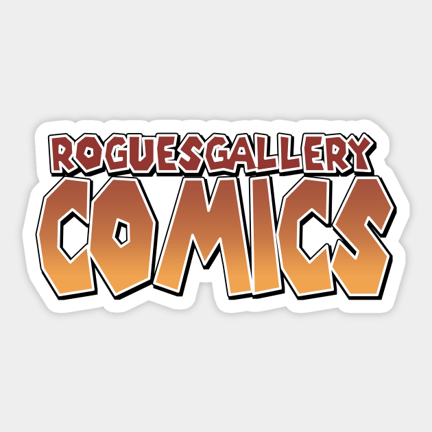 The Walking Rogues Sticker by Rogues Gallery Comics